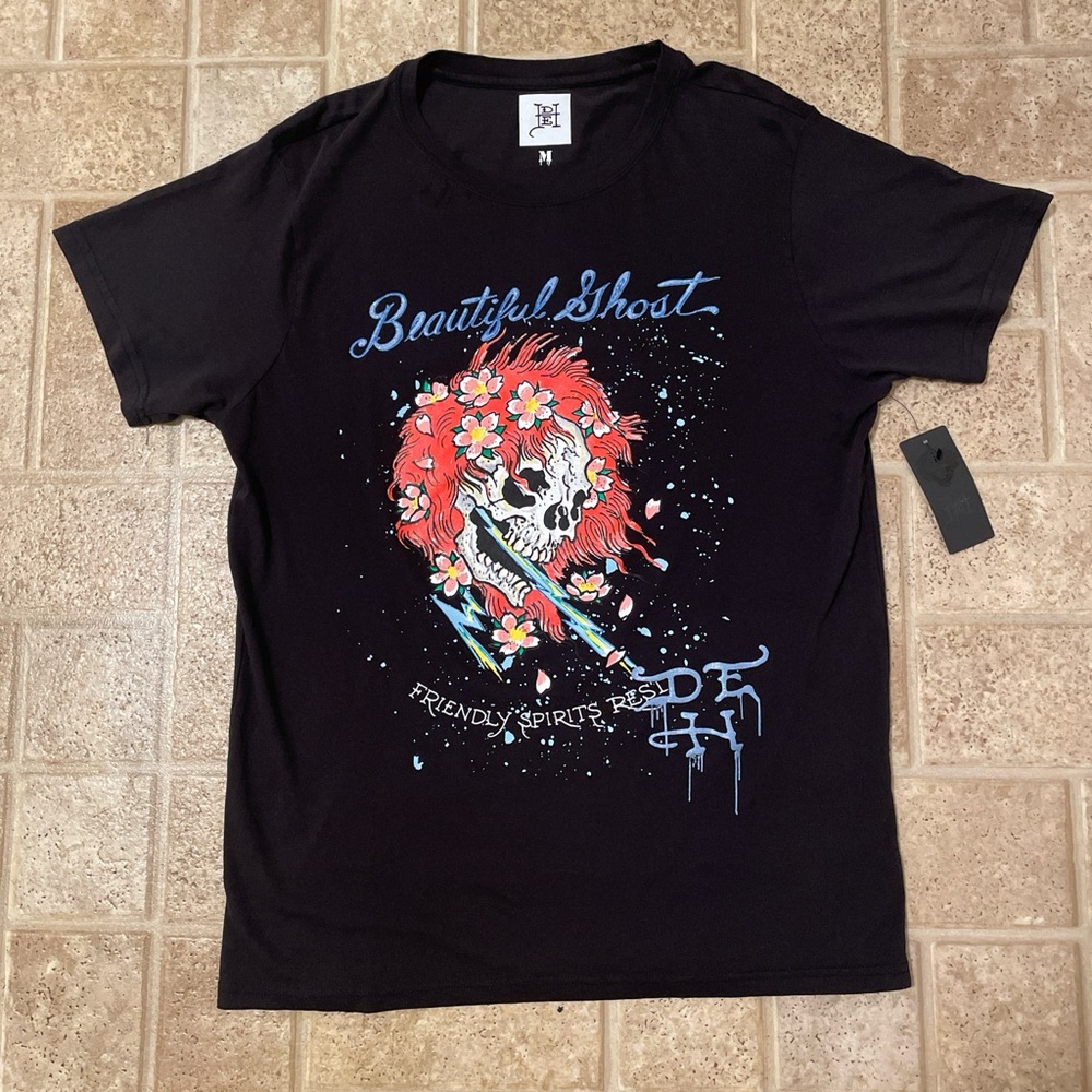 ED HARDY GHOST SKULL T-SHIRT